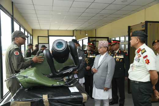 नेपालको हवाई सेवालाई अझै विश्वसनीय र सेवामुखी बनाउनुस् : रक्षामन्त्री खड्का